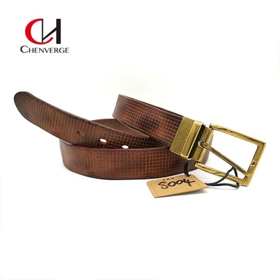 ODM Women's Genuine Leather Belt Multicolor With Needle Buckle